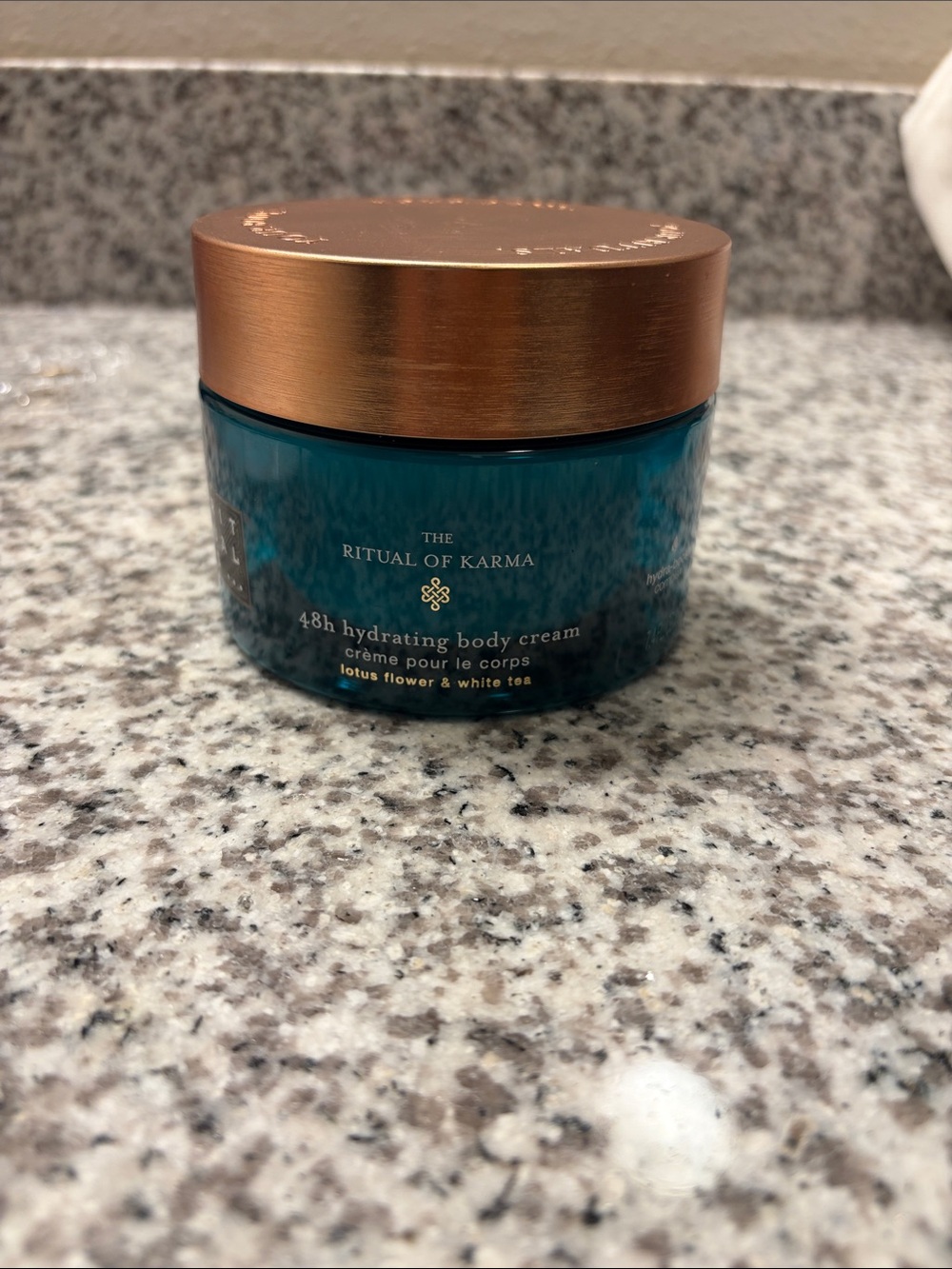 NWT The Ritual of Karma 48H Hydrating Body Cream - Teal & Copper